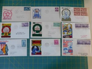 16 FDC KEN BOLL DIFERENTES, DE LOS AÑOS 40-50 - Imagen 1 de 1
