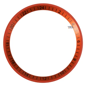 Anillo de capítulo C1337 SRPE - GMT naranja/negro - Imagen 1 de 1