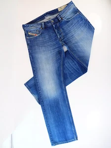 Diesel Larkee Jeans W34 L30 Wash 008XR Regular Straight 34W 30L - Picture 1 of 12