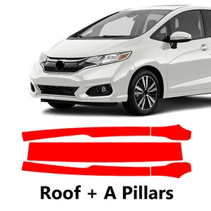 Roof+A Pillars PreCut Paint Protection Film For HONDA FIT BASE 2015-2020 - Picture 1 of 6