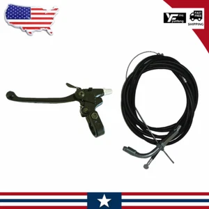 Throttle Cable Clutch Cable Clutch Lever For 49cc 60cc 66cc 80cc Motorized Bike - Imagen 1 de 7