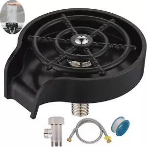 Glass-Rinser for Kitchen-Sink-Cup-Washer for Sink-Cup-Cleaner-Sink-Attachment Gl - Picture 1 of 12
