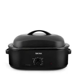 Aroma® 18Qt. Forno Elettrico Girarrosto con Coperchio a Cupola Alta, 8X Granito Legato - Foto 1 di 5
