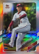 2021 Topps NPB #47 Koichi Takada RC Rainbow Foil Parallel #/150 Rookie Card