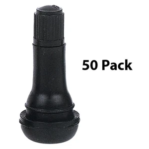 Ascot TR413 1-1/4" Rubber Snap-in .453 Valve Stem Pack of 50 - Picture 1 of 1