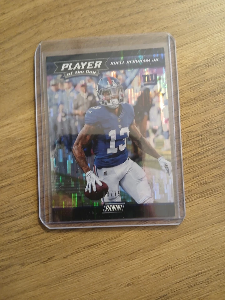 2017 Panini Player of the Day - Odell Beckham Jr. #23 Wind Chimes /75 - Image 1 of 2