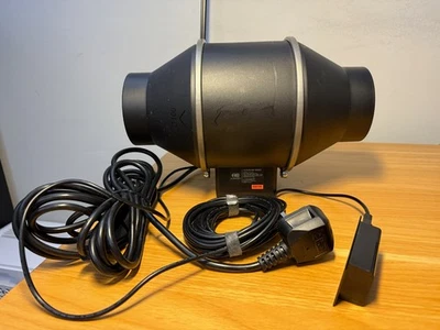 AC Infinity CLOUDLINE S4 100mm Inline Duct Fan with Speed Controller (used) - Image 1 of 4