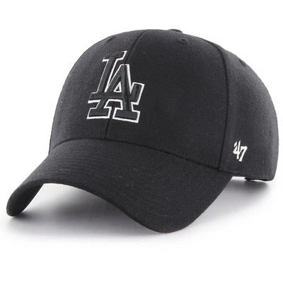 47 Brand Adjustable Cap - MLB Los Angeles Dodgers schwarz
