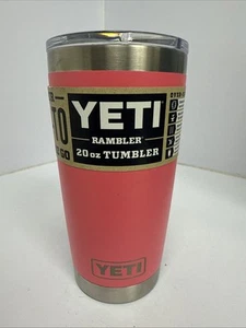 Yeti Rambler 20 Oz Becher mit Magslider Deckel Tropical Pink - Bild 1 von 5
