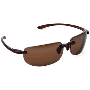 Maui Jim (RxLenses) MJ-912-10 Banyans Brown Tortoise Rimless Japan 70 mm - Picture 1 of 6