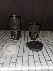 Toyota Five Star Optics 75-200mm And  35-75mm Camera Lenses Plus Filters - Picture 1 of 7
