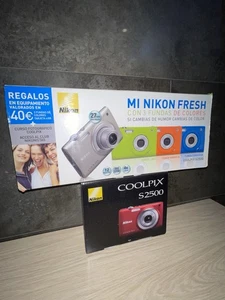 nikon coolpix s2500 completa + Caja De Regalo 3 Fundas - Imagen 1 de 3