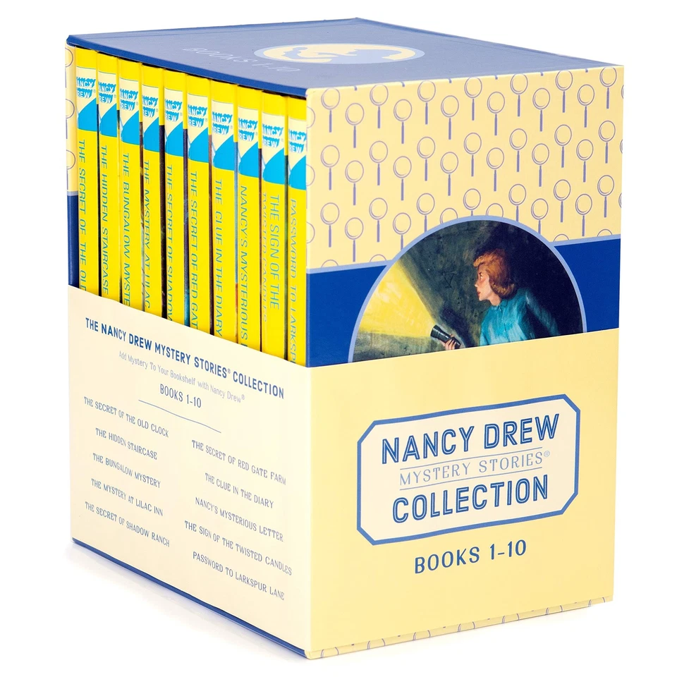 Nancy Drew Books 1-10 Box Set The Nancy Drew Mystery Stories Collection - Image 1 of 1