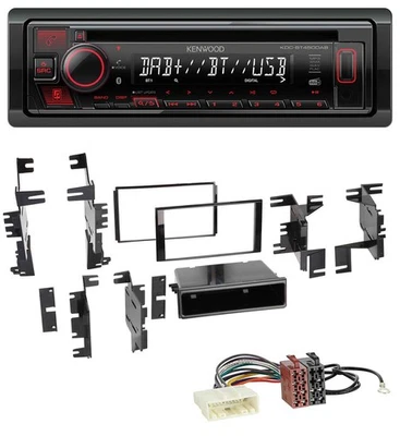Kenwood MP3 CD USB Bluetooth DAB Autoradio für Nissan Navara NV NV200 (ab 12) - Bild 1 von 4