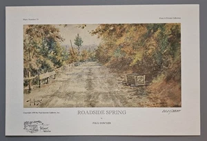 Paul Sawyer 1979 Edizione Limitata Stampa Numerata "Roadside Spring" MINT 10,5x7" - Foto 1 di 6