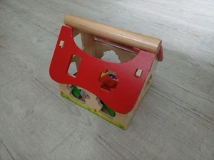 Eichhorn Holzpuzzel Haus - Bild 1 von 2