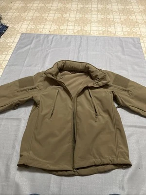ROTHCO Tactical Soft Shell Waterproof Fleece Lined Military Hooded MEDIUM Coat - Image 1 of 4