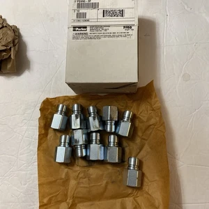 Válvula de manguera hidráulica Parker PEAN8-8F montaje 3000 psi, acero, 1/2" NPTF caja de 10 - Imagen 1 de 4