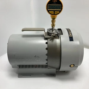 Agilent Varian SH-110 Dry Scoll Vacuum Pump holds vacuum down to 8 torr 23596 hr - Picture 1 of 21