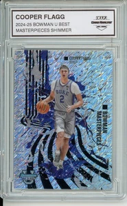 2024-25 BOWMAN U BEST #BM-1 COOPER FLAGG MASTERPIECES SHIMMER - Picture 1 of 2