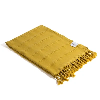 Toalla de baño y playa turca lavada a la piedra - 100 % algodón turco orgánico - suave, L... Foto 1 de 4