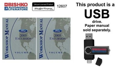 Ford Excursion Shop 2005 manual de reparación USB Foto 1 de 3