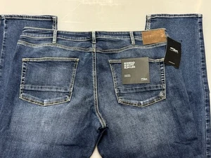NEW MENS - Silver BRAND Jeans Company 31X34 W31 L34 Konrad Slim Fit & Leg INDIGO - Picture 1 of 5