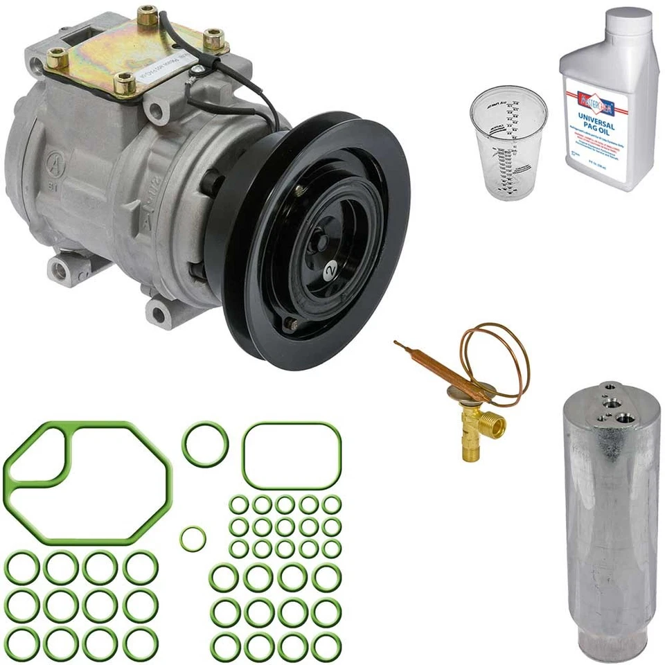 Compresor de aire acondicionado Omega con kit de reparación de aire acondicionado para camioneta Toyota 1994 Foto 1 de 1