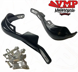 Protectores de mano de motocicleta protectores de cepillo aleación negros Yamaha XT125 DT125 XT660R XT660R - Imagen 1 de 4