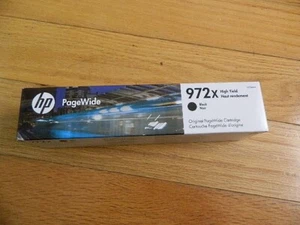 11/2027 ORYGINALNY czarny wkład HP 972X HI-YLD F6T84AN PageWide 452 477 552 577 - Zdjęcie 1 z 1