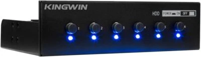 Kingwin Hard Drive Power Switch Module For 2.5 Inch/3.5 Inch Sata Hdd/ Personal  - Image 1 of 4