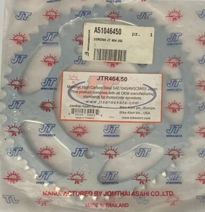 JTR464.50 JT CROWN STEP 420 50 teeth for Kawasaki KX 60 1985-2003 - Picture 1 of 2