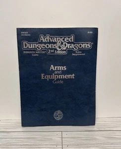 ARMS AND EQUIPMENT GUIDE: DMGR3 AD&D Advanced Dungeons & Dragons 1991 - Picture 1 of 4