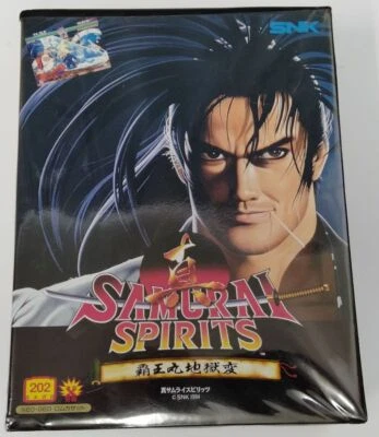 Neo Geo SNK Shin Samurai Spirits Haohmaru Jigokuhen Japan w/ Box, Manual 5589 SP - Image 1 of 4