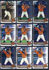2022 Bowman San Francisco Giants 1. Ausblick, 28 Top Zustand Karten - Bild 1 von 4
