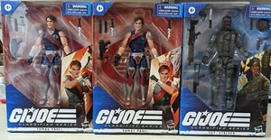 Juego de 3 Tomax Paoli Xamot y Sgt Serie Clasificada Hasbro GI Joe Stalker sin usar y en caja - Imagen 1 de 5