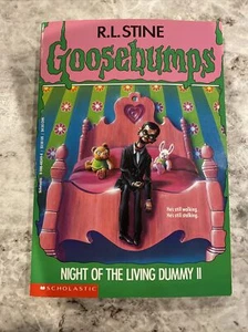 Vintage Goosebumps 1990s #31 Night Of Living Dummy 2 R.L. Stine - Imagen 1 de 10