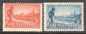 AUSTRALIA 1934 CENTENARY OF VICTORIA - Picture 1 of 2