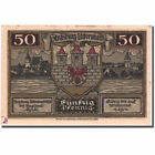 [#273373] Billet, Allemagne, Strasburg, 50 Pfennig, Maison, 1921, SUP, Mehl:1280