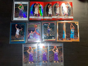 2007-08 Topps Chrome White Refractor #37 Mike Bibby /99 1998-99 Topps Rookie RC