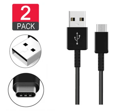 2X For Samsung USB Type C Fast Charger Cable Galaxy S9 S10 S20 Note 10 20 Ultra - Image 1 of 4