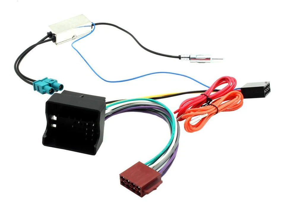 FOR AUDI TT CD RADIO STEREO HEADUNIT ISO WIRING HARNESS LEAD ADAPTOR CT20VW04 - Image 1 of 1