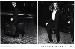 2015 Net-a-porter fashion Daria Werbowy 2-page MAGAZINE AD - Imagen 1 de 1