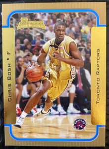 03-04 Bowman (Gold Parallel) Chris Bosh Rookie Card
