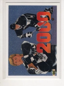 Tarjeta de hockey Wayne Gretzky 1991 cubierta superior #545 Ex - Imagen 1 de 1