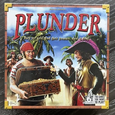 Plunder Board Game by Jonathan Franklin 2013  R&R Games, New and Sealed - Image 1 of 4