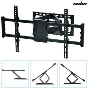 Large Full Motion TV Wall Mount Articulating Tilt Bracket Swivel 180° and 360°  - Picture 1 of 12