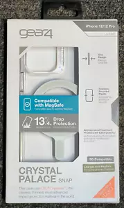 ZAGG | Gear4 Crystal Palace MagSafe Case for iPhone 12 / 12 Pro (6.1") Clear - Picture 1 of 4