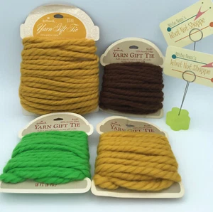 Vintage Hallmark Yarn Gift Tye Tie Retro 70's Holiday Ribbon 86' /28+ yd Lot A - Picture 1 of 2
