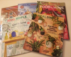 Real Simple Magazine~NEW~$3 Each~Feb/Mar Apr 2025~Apr May July/Aug Sept Dec 2024 - Picture 1 of 28
